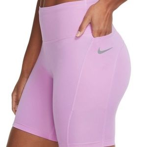 NWT Nike Fast Mid Rise Shorts